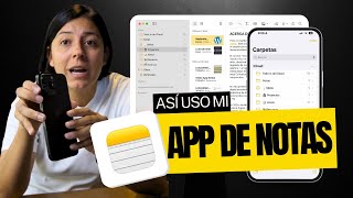 Este es mi SISTEMA PARA ORGANIZAR LA INFORMACION en mi APP NOTAS DEL IPHONE