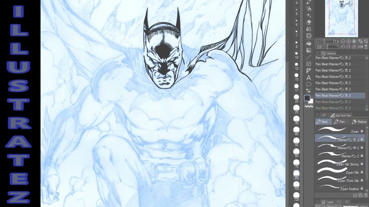 IllustrateZ Live! Ink and Chill - Tony S Daniel Batman