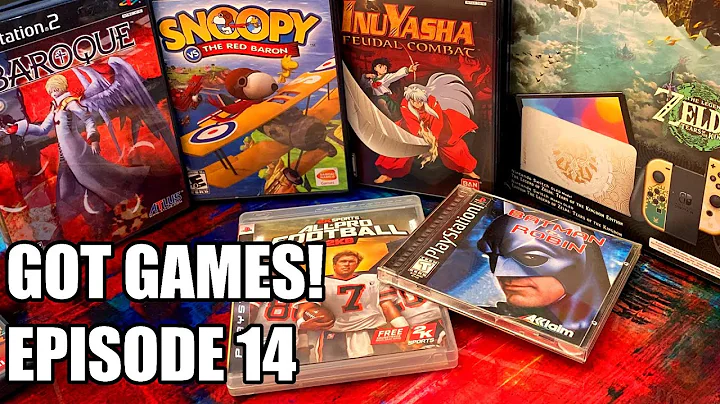 Got Games! Episode 14 - Collection Update - New PS1, PS2, PS3, PS4, PS5 Games