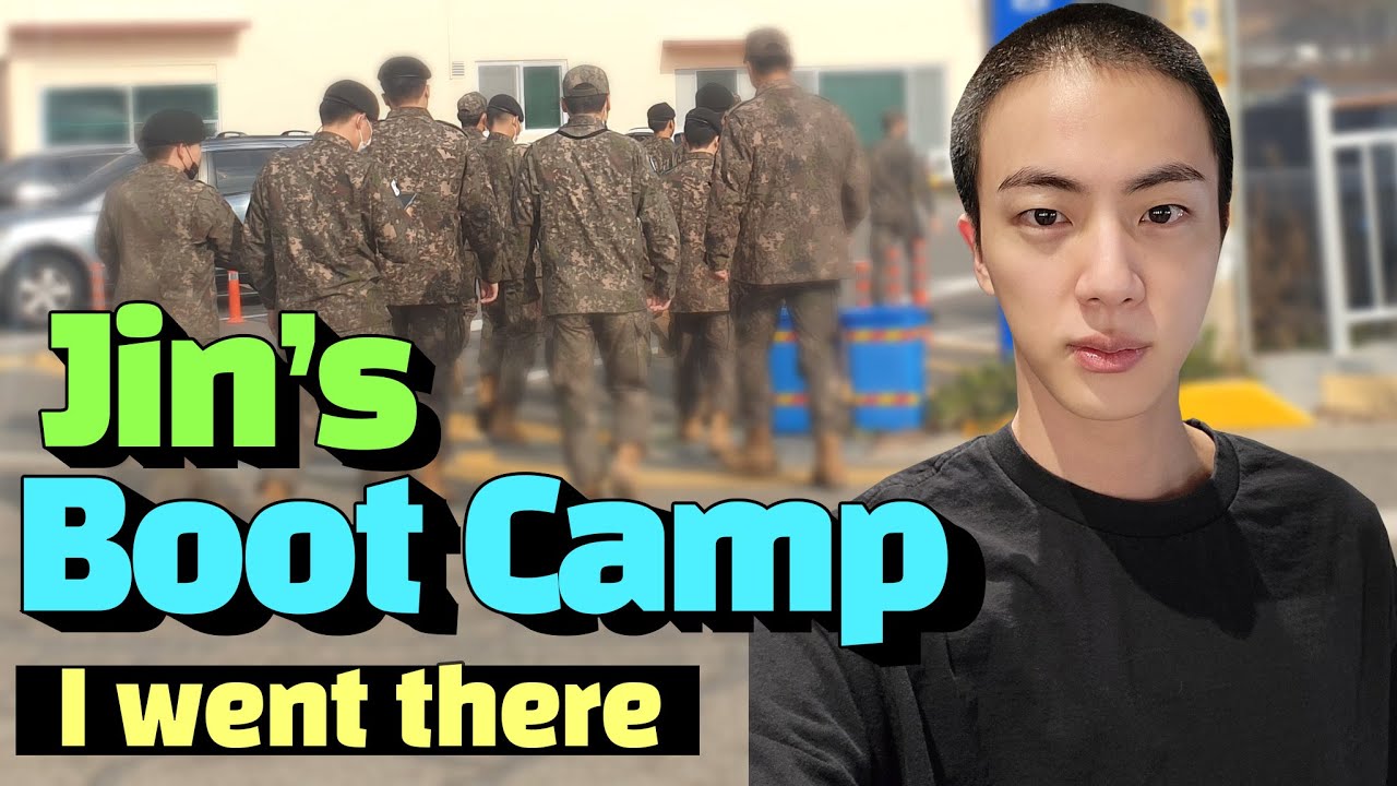 [BTS] I went there in advance /JIN's Military Boot camp / Yeoncheon City / Army - My Kpop Star