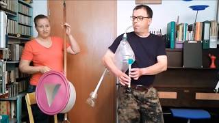 homemade PVC Bagpipe