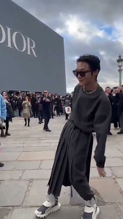 J-Hope At Paris🔥(Dior Fashion Show) #jhope