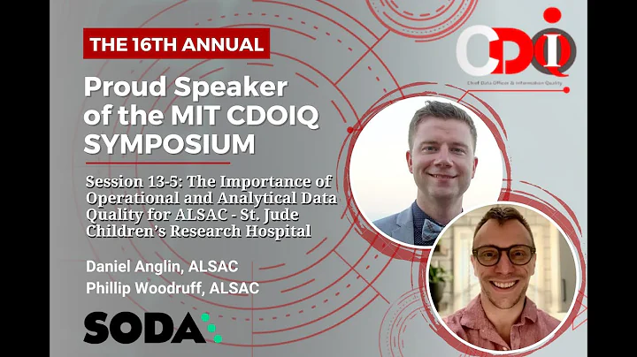 2022 MIT CDOIQ Symposium Session 13-5 - Daniel Ang...