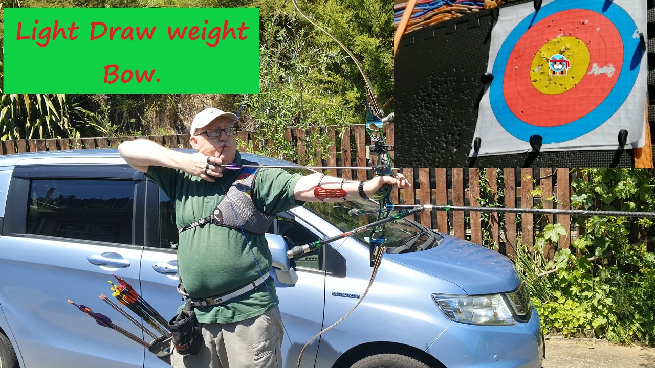 RttN Light Draw Weight Bow. YouTube