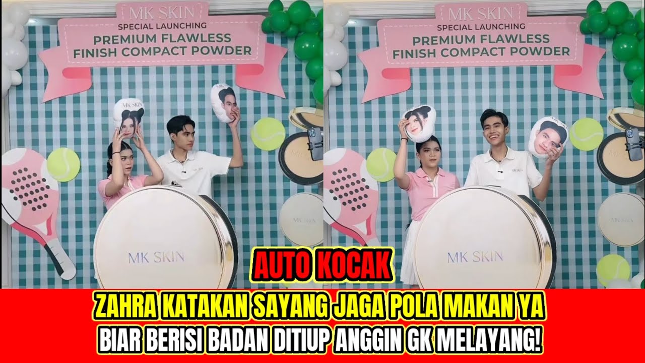 AUTO KOCAK PART AKHIR| ZAHRA KATAKAN SAYANG JAGA POLA MAKAN YA, BIAR BERISI BADAN SAYANG⁉️