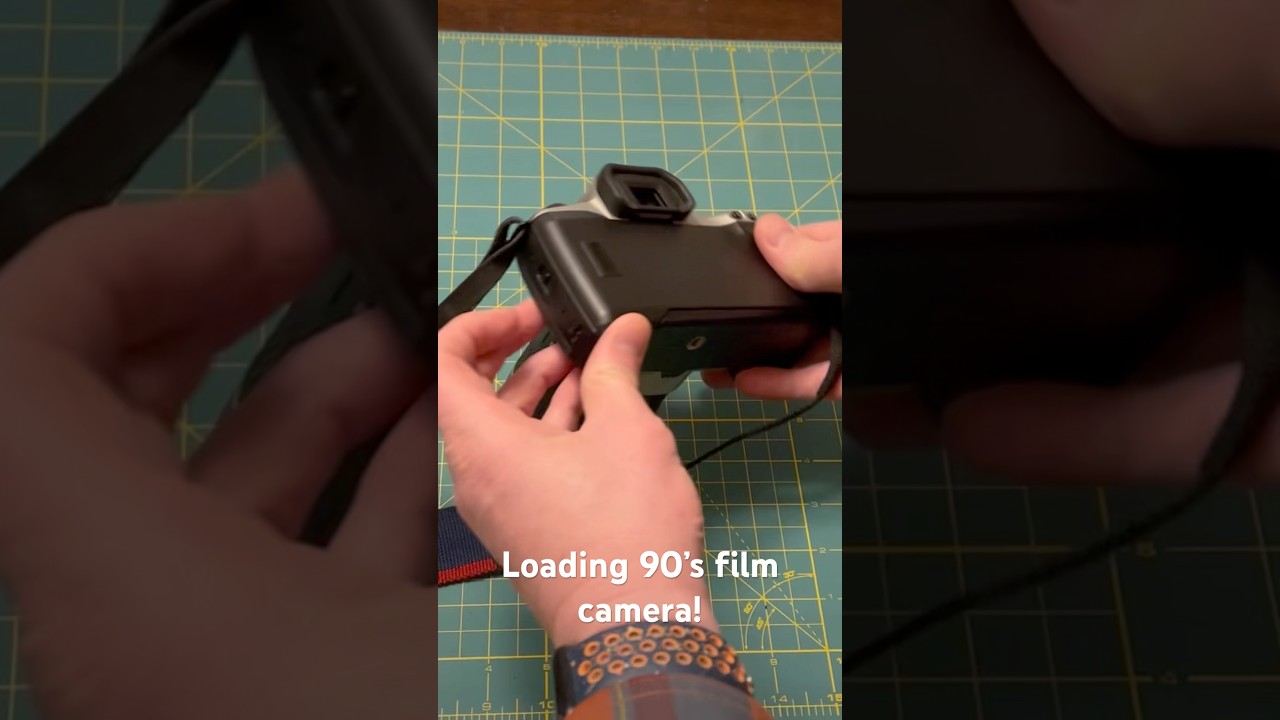 Loading a 90's Camera 