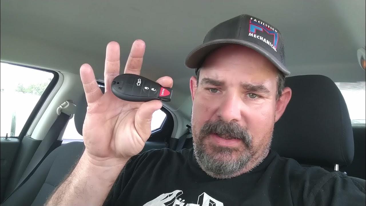 How to program key fob 2008 dodge charger - YouTube