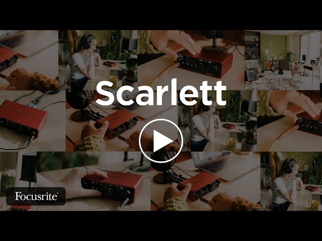 Звукова карта Focusrite Scarlett 2i2 4th Gen — купити в інтернет