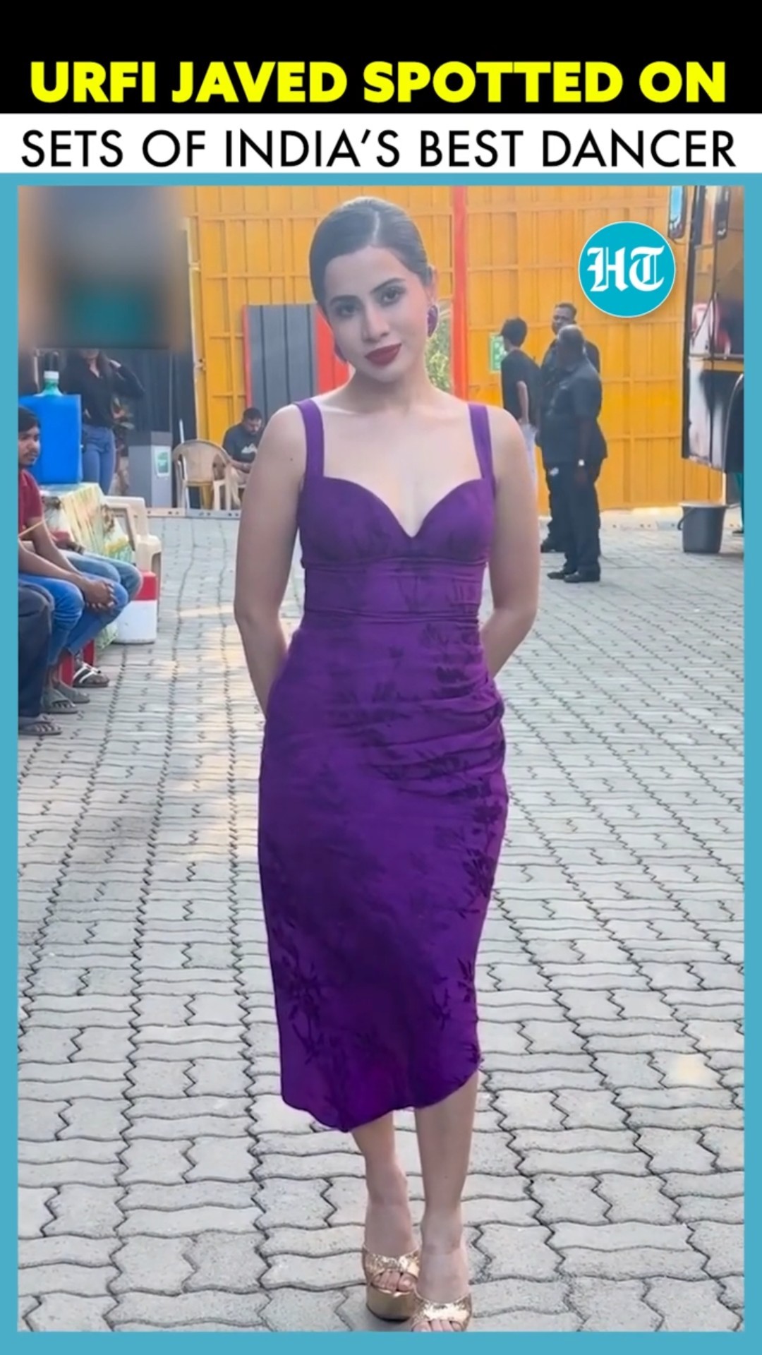 Urfi Javed's Stylish Look Turns Heads On Sets Of India’s Best Dancer