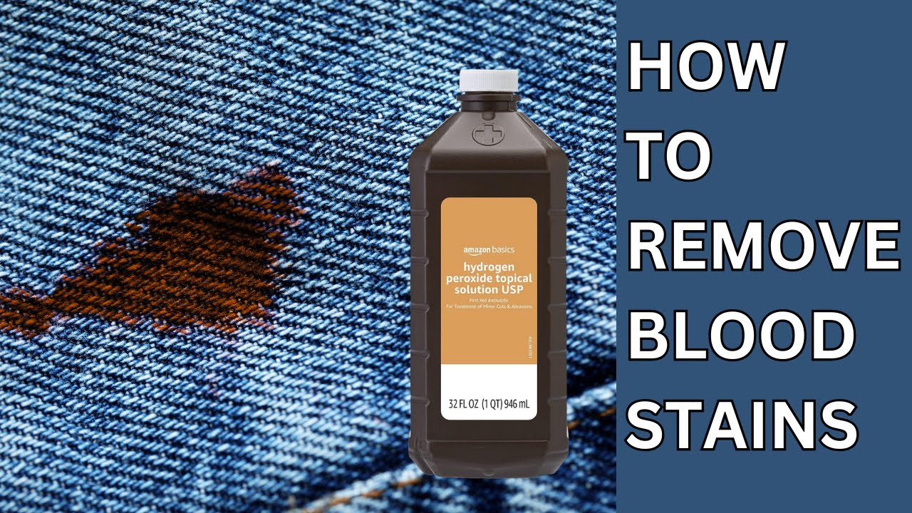 How to Get Blood Out of Clothes (FAST & Easy Method!)