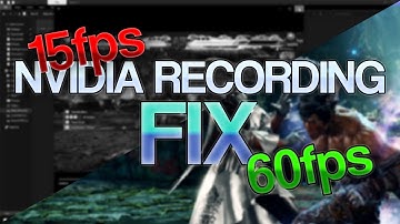 How To Fix Laggy/Stuttering/BAD FPS IN Nvidia Shadowplay/Recorder (2025)