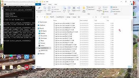 Backup & Restore Database menggunakan Perintah SQL dan MYSQLDump