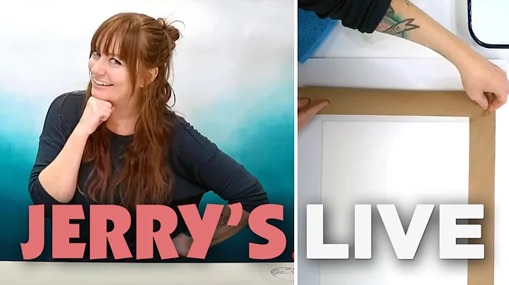 Jerry's LIVE Episode #JL233: Stretching Watercolor Paper