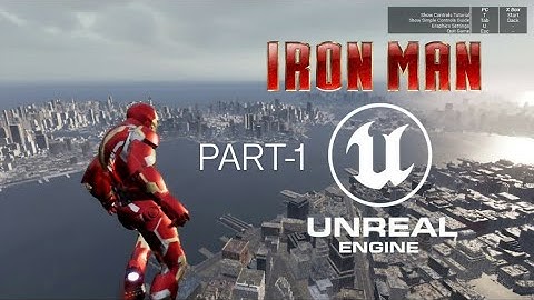 IRONMAN UNREAL ENGINE 5.DOG CHASE SCENE RECREATION PART-1.