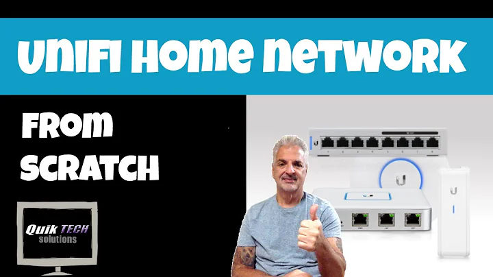 How To Setup A Basic Unifi Home Network From Scratch