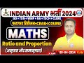 Indian army 2024 army gd maths revision class army crash course ratio and proportion maths class