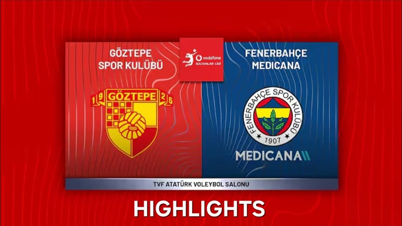 Göztepe vs. Fenerbahçe Medicana | Extended Highlights | Vodafone Sultanlar Ligi | 2026-03-07