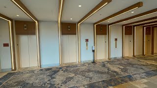 Westinghouse/Schindler Traction Elevators at Waikiki Beach Marriott Resort & Spa