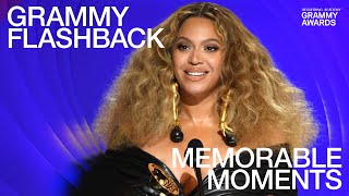 Watch Taylor Swift, 2Pac, Selena & More Create Magic Moments On The GRAMMY Stage | GRAMMY Flashback