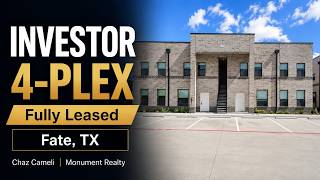 Fully Leased 4-Plex in Fate TX | Investor Opportunity at 577 Richlands Way