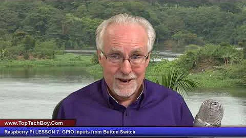 Raspberry Pi LESSON 7: GPIO Inputs from Button Switch