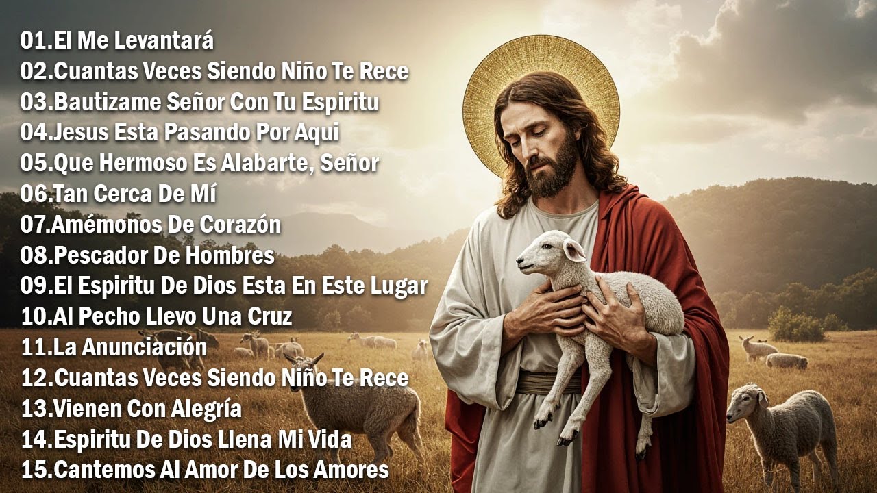 ALABANZAS CATÓLICAS QUE ALIVIAN EL ESTRÉS Y LA ANSIEDAD 🙏🏻🙏🏻TOP 100 MÚSICA CATÓLICA 2025