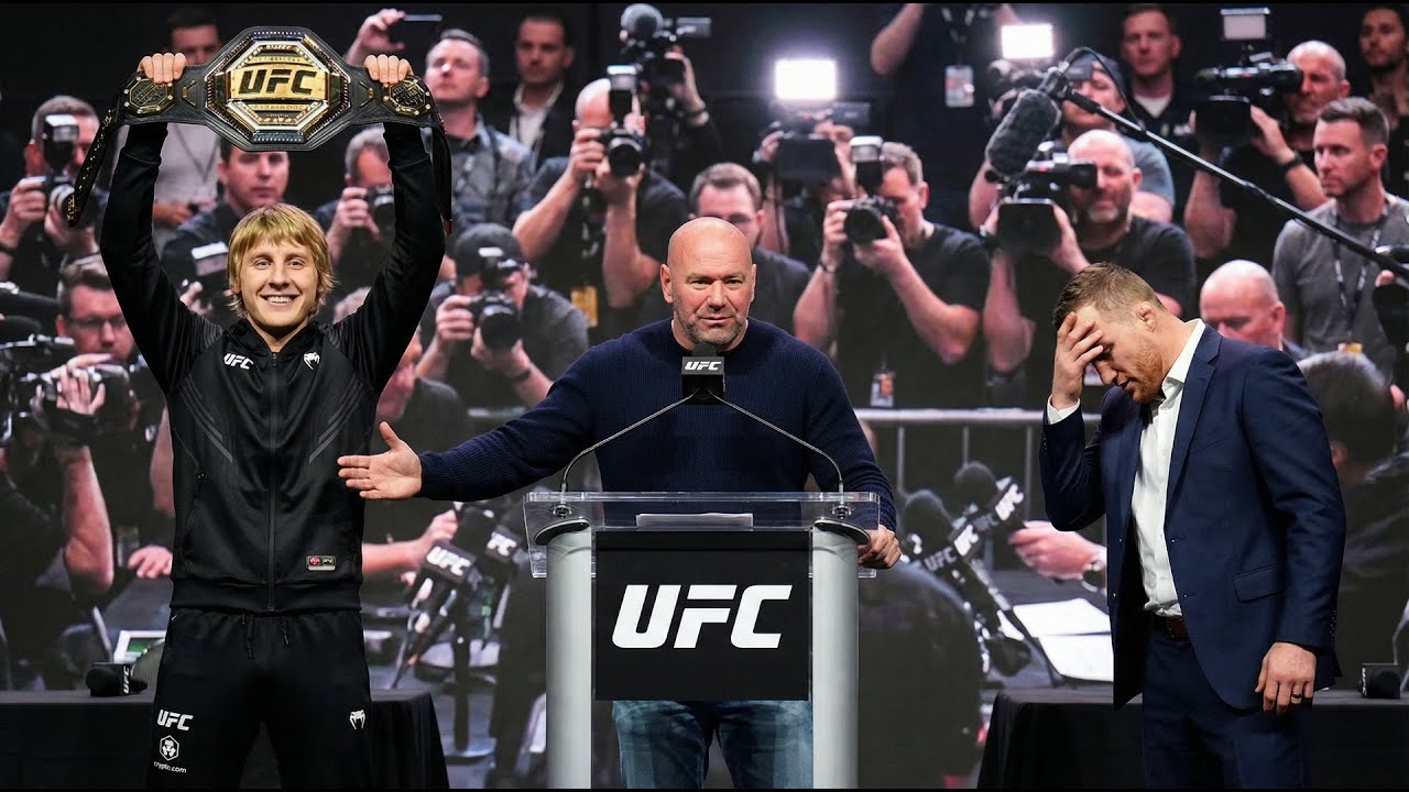 IT’S OFFICIAL: Dana White STRIPS Justin Gaethje Of Title! (Belt Given To Paddy Pimblett)