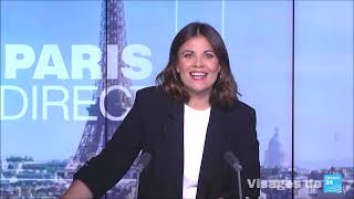 Elisabeth Allain présente Paris Direct le 16 mai 2024 sur France 24