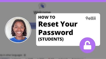 How to Reset your Password (Students)