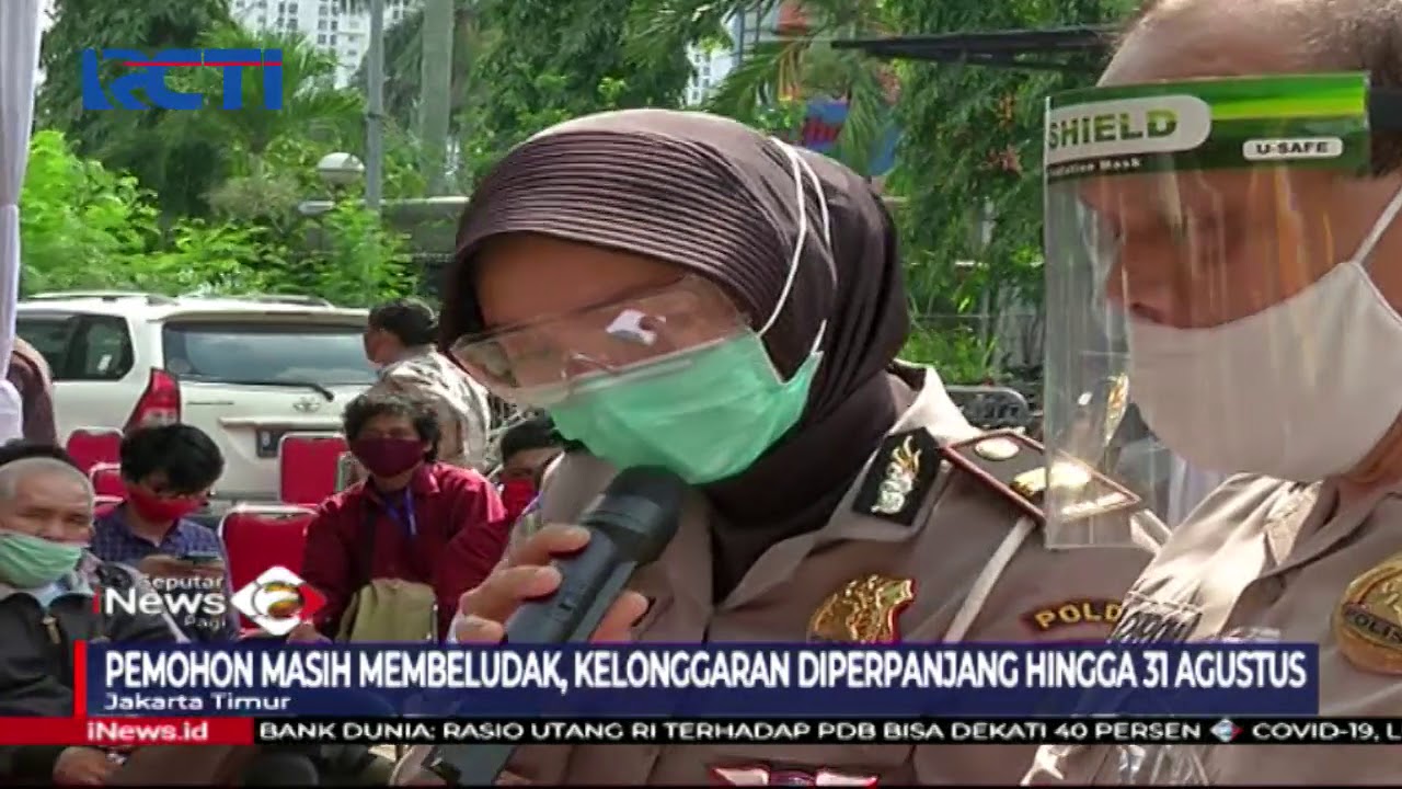 Kelonggaran Perpanjangan SIM di Jakarta Sampai 29 Juni - SIP 04/06