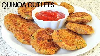 How to Cook Quinoa Patties | Quinoa Cakes Recipe