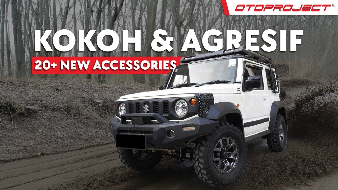 Over 20 New Accessories for the Jimny, Making it Even More Violent and Robust!