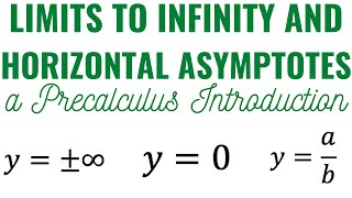 Limits to Infinity and Horizontal Asymptotes