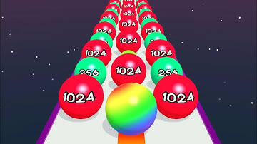 Ball Run 2048 Challenge 💸🎱🔥MAX LEVELS!! All Levels Gameplay Walkthrough Android, iOS NEW UPDATE