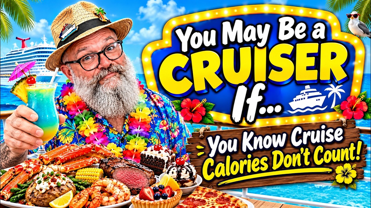 You May Be a Cruiser If...You Know Cruise Calories Don't Count