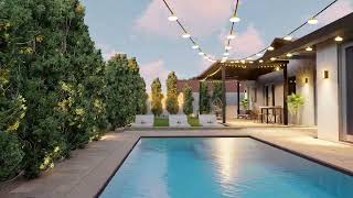 Landscape walkthrough video