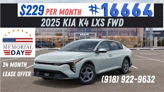 (SOLD) 2025 Kia K4 LXS | Morning Haze | Tulsa, Muskogee, Ft. Smith AR | #16664