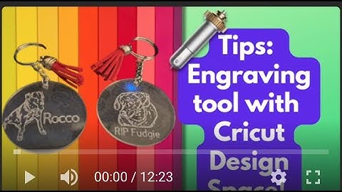 Cricut Design Space | How I use the Engraving Tool | Files below!