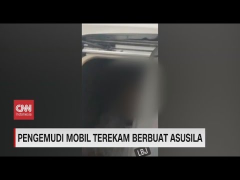 Pengemudi Mobil Terekam Berbuat Asusila DItangkap