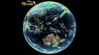 GK2A Image With IR Colour 21hr, 01/01/2024