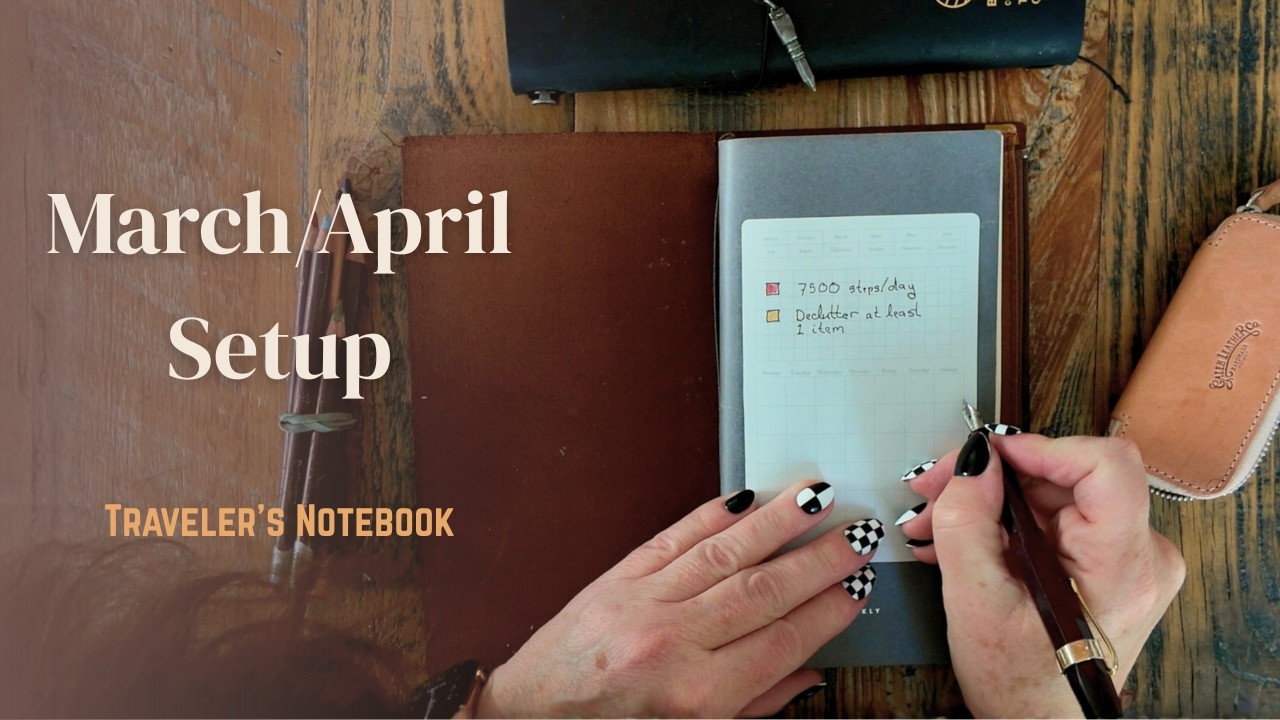 Моя схема ведения заметок путешественника на март-апрель 2026 года
