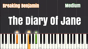 Breaking Benjamin - The Diary Of Jane Piano Tutorial | Medium