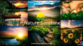 Nature Sunshine Filter | Lightroom Paid Presets DNG & XMP Free Download screenshot 5