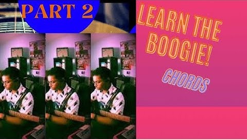 How to play Boogie Woogie Blues Solo on the Guitar PART 2
