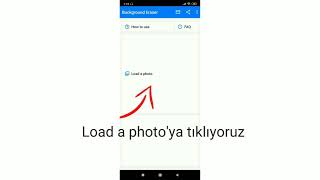 Android Uzerinden Arkaplan Silme
