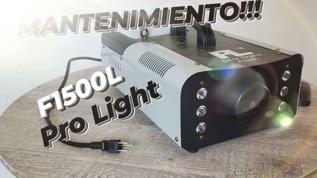 Maquina de humo F1500L PL Pro Light 6 LEDS RGB