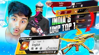 India's No. 1 UMP Grandmaster Player Vs FireEYes Gaming 🔥 Free Fire Max