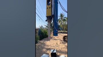 Hydruolic expert piling  #shortvideo #shortsfeed #shortsvideo #short #machine #piling #construction