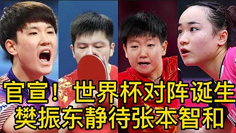 【新乡WTT世界杯决赛】官宣！世界杯对阵诞生：伊藤美诚或PK王曼昱，樊振东静待张本智和 - 天天要闻