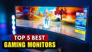 Top 5 BEST Gaming Monitors in 2024 || Best Gaming Monitors #gamingmonitors